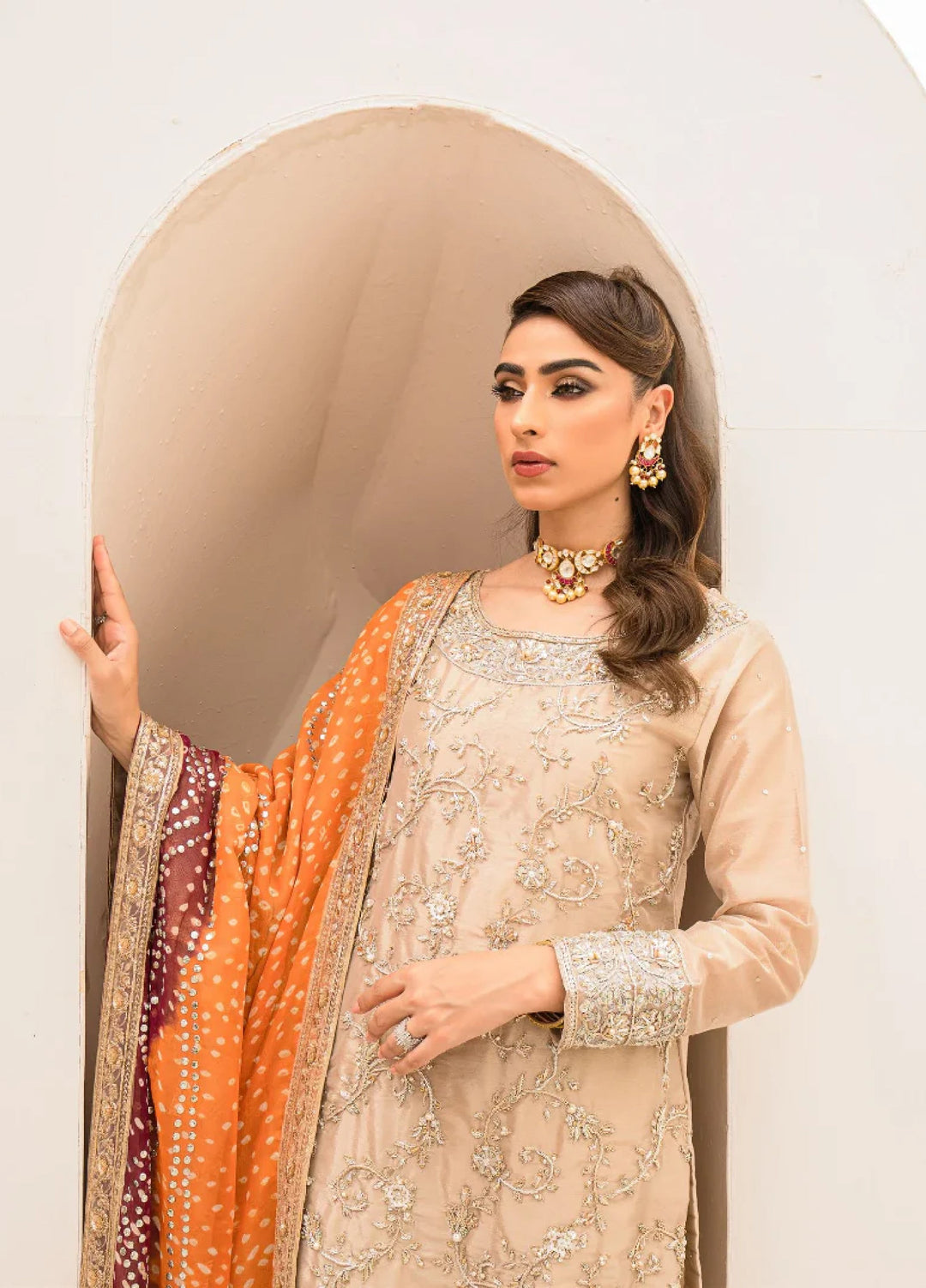 Luxe By Hues Atelier Women Pret 3 Piece Norah - Formals Collection