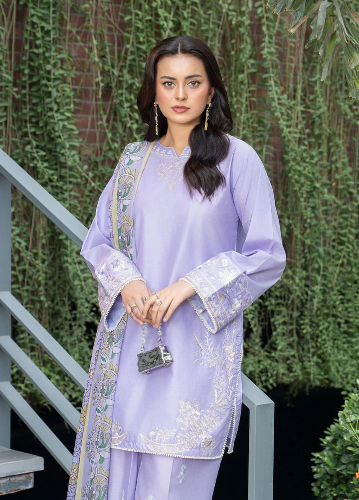 Solid Story by Panache Pret Solids Lawn 3 Piece Solene