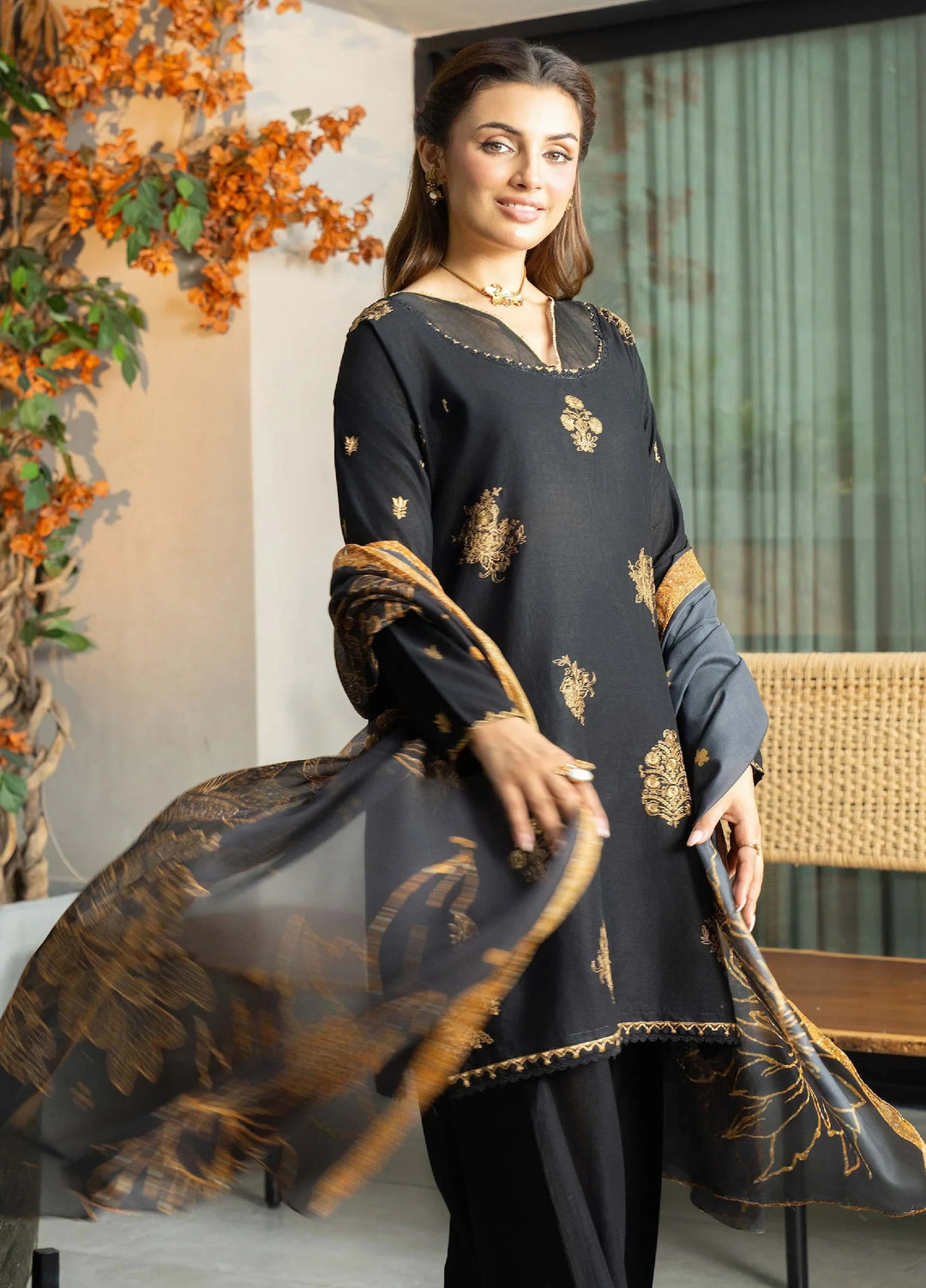 Solid Story by Panache Pret Solids Lawn 3 Piece Kairo