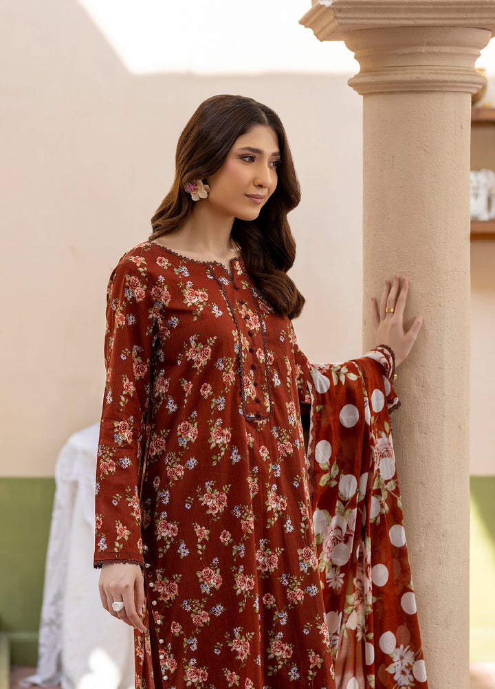 Salina by Regalia Textile Unstitched Printed Lawn 3 Piece Suit RG26PUS D-7 - Summer Collection