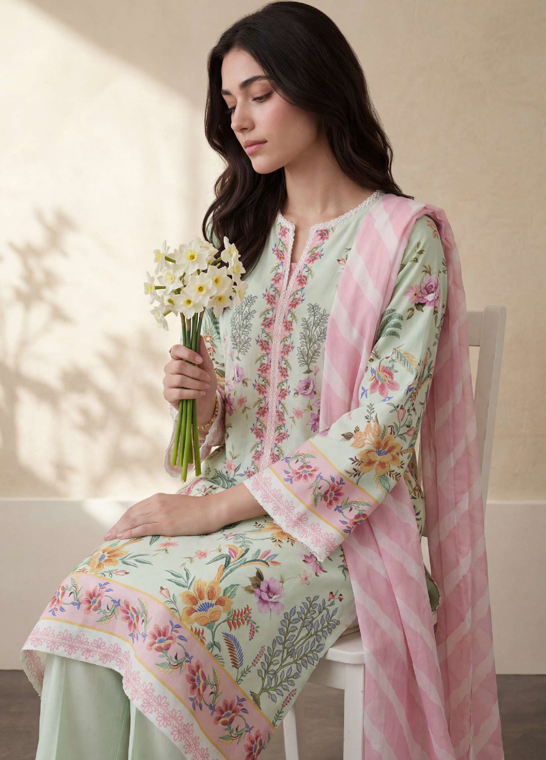 Zellbury Women RTW Printed Lawn 3 Piece Suit ZB26RLC WPS2632702 - Casual Collection