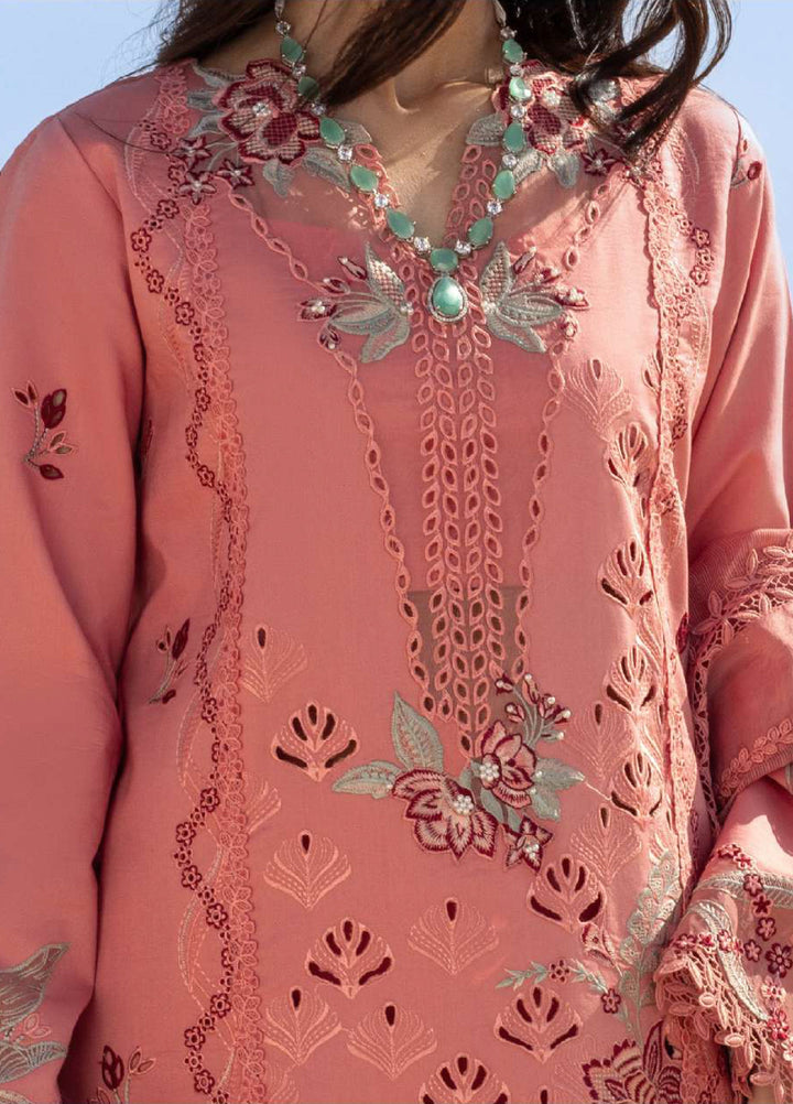 Rang Rasiya Premium Unstitched Embroidered Lawn 3 Piece Suit RR26UP D-3 Amani - Festive Collection