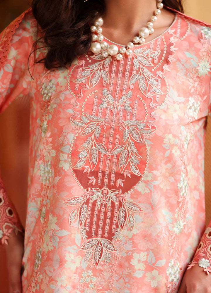 Florence by Rang Rasiya Unstitched Embroidered Lawn 3 Piece Suit RR26UFL Safina - Summer Collection