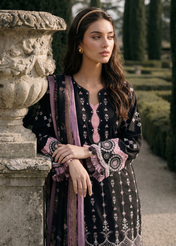 Zellbury Unstitched Embroidered Cotton 3 Piece Suit ZB26UCC WUC26E34063 - Casual Collection