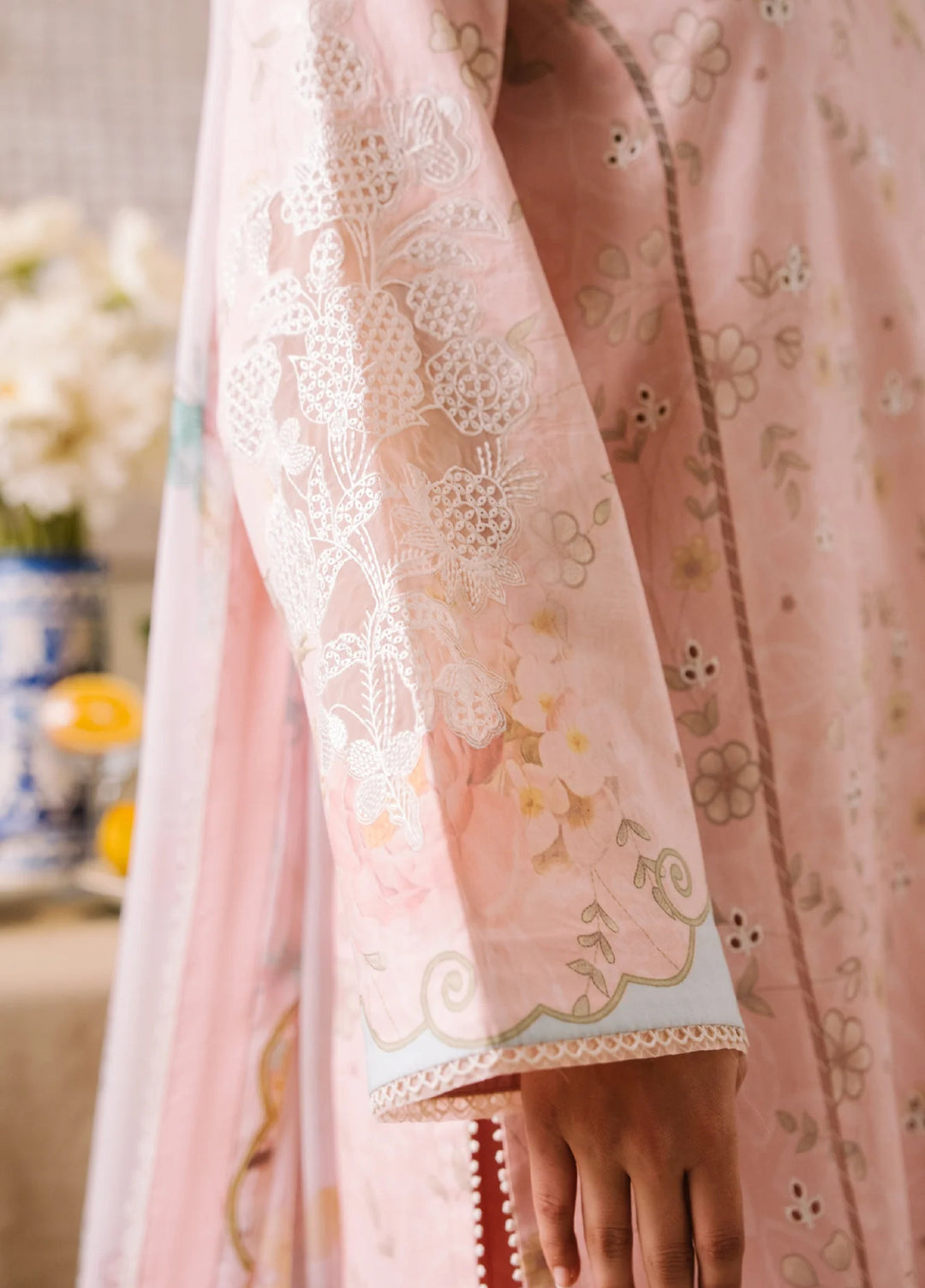 Afsanah by Seran Unstitched Embroidered Lawn 3 Piece Suit SN26UAVII D2-AMYRA - Summer Collection