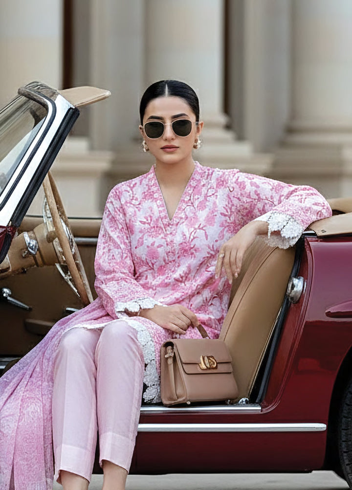 Komal Lawn by Lakhany Unstitched Embroidered Lawn 3 Piece Suit LSM26UK LG-RL-0444 - Summer Collection