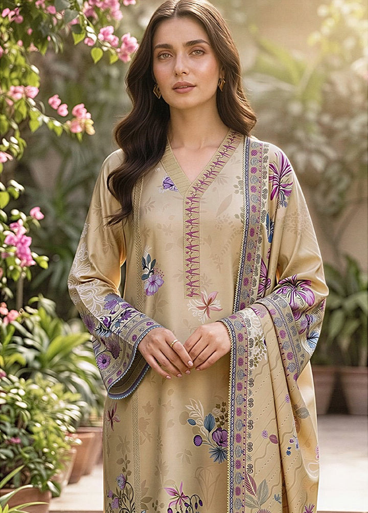 Zync by Florent Unstitched Printed Lawn 3 Piece Suit FL26UZPL FZ-05 - Summer Collection
