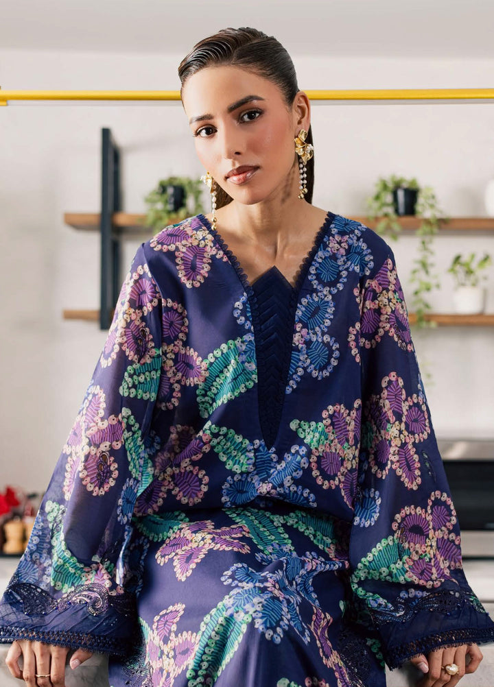 Ballerina by Nureh Unstitched Printed Chikankari Lawn 2 Piece Suit NU26UBCL NU2-216 - Casual Collection