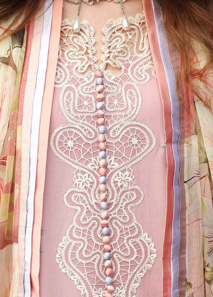 The Secret Garden by Mushq Unstitched Embroidered Lawn 3 Piece Suit MU26ULSG Secret Petals HUNSS260210 - Festive Collection