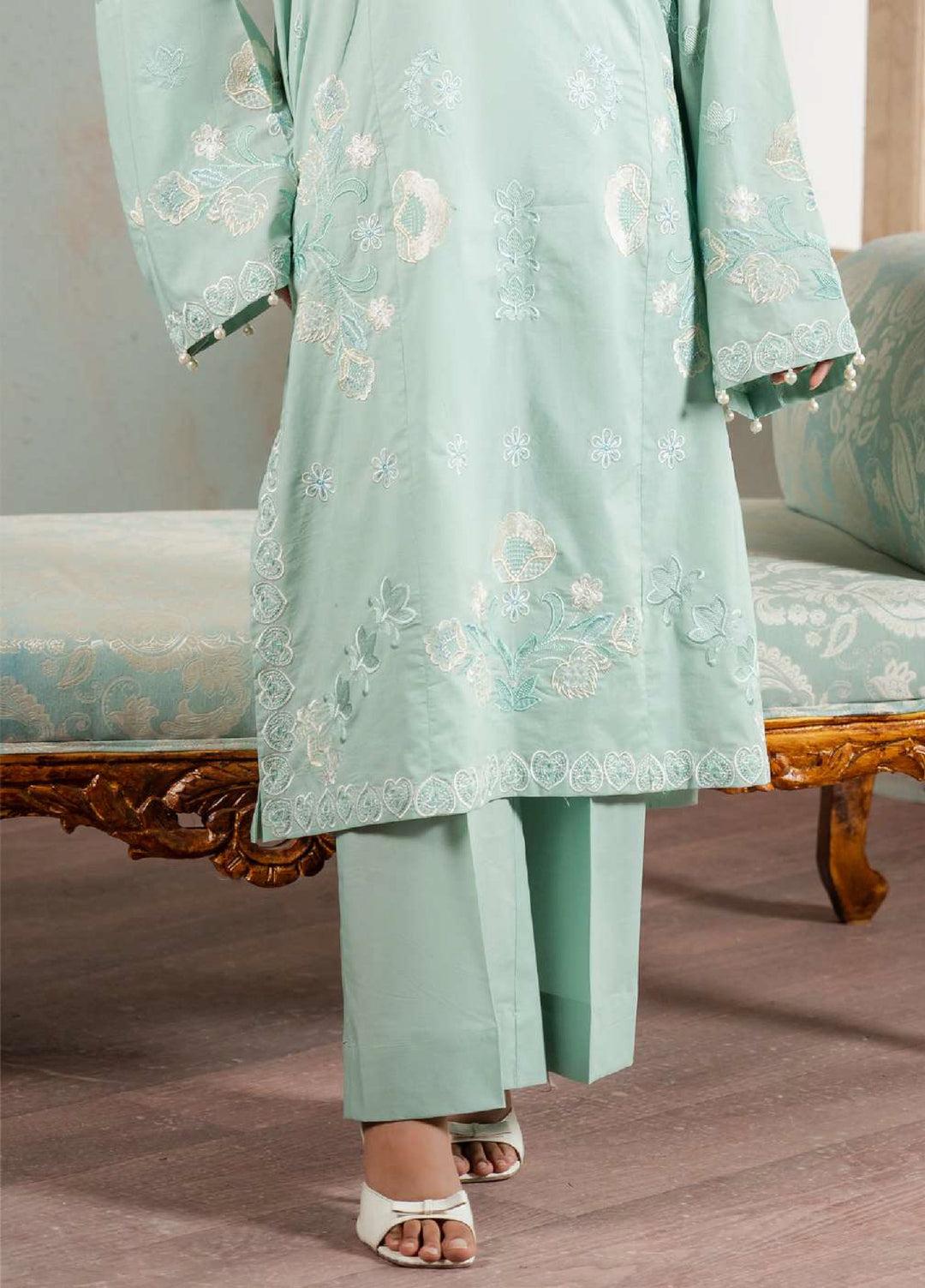 Zellbury Unstitched Printed Lawn 3 Piece Suit ZB26UC WUS26E21188 - Casual Collection