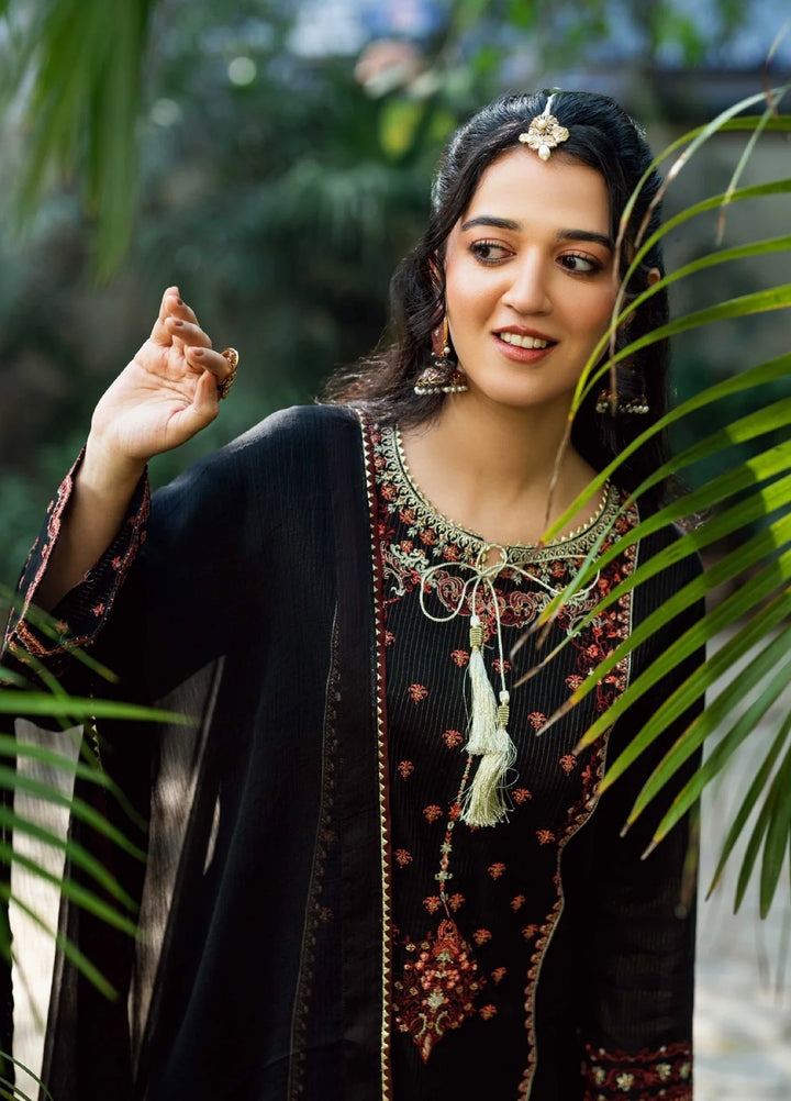 Omal by Komal Pret 3 Piece Cotton Susi Suit Marjan - Festive Collection