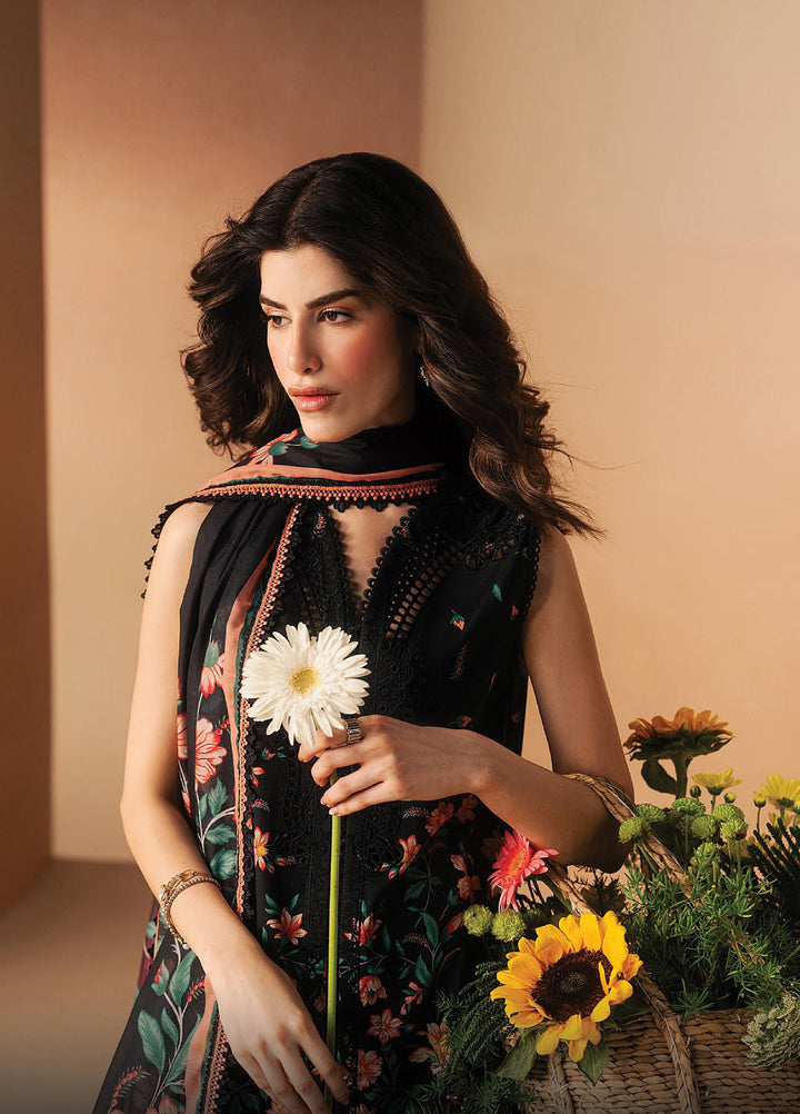Haze A Prints by Afrozeh Unstitched Embroidered  Lawn 3 Piece Suit AF26UAP Nightlure FWU-117 - Summer Collection