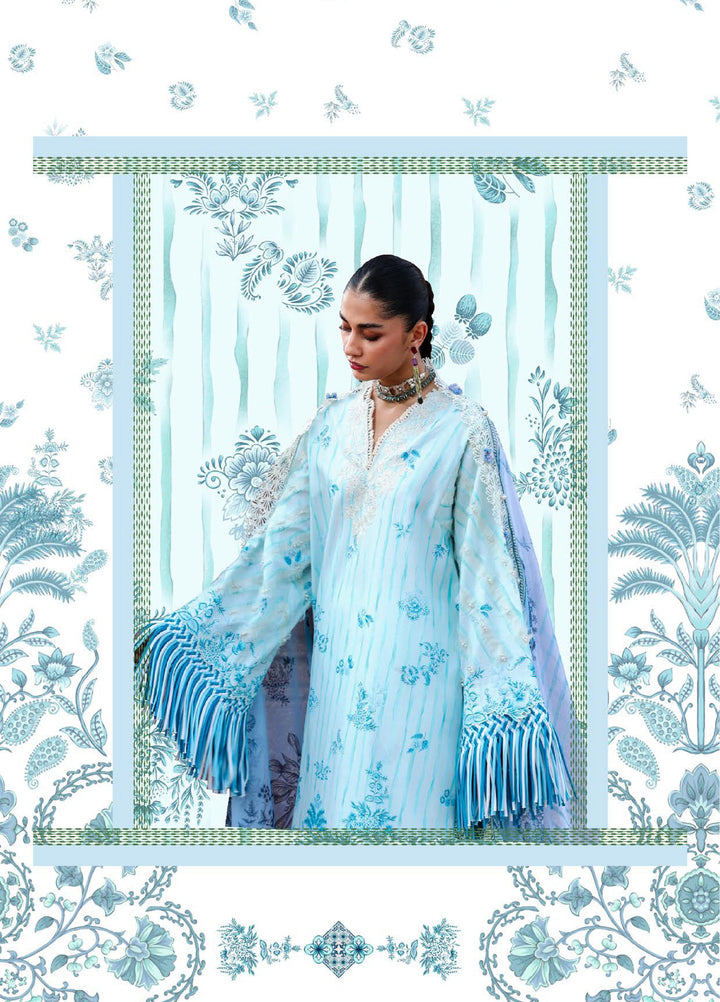 Neoma Prints by Republic Unstitched Printed Lawn 4 Piece Suit RW26UNL SP-2 ELARYA - Summer Collection