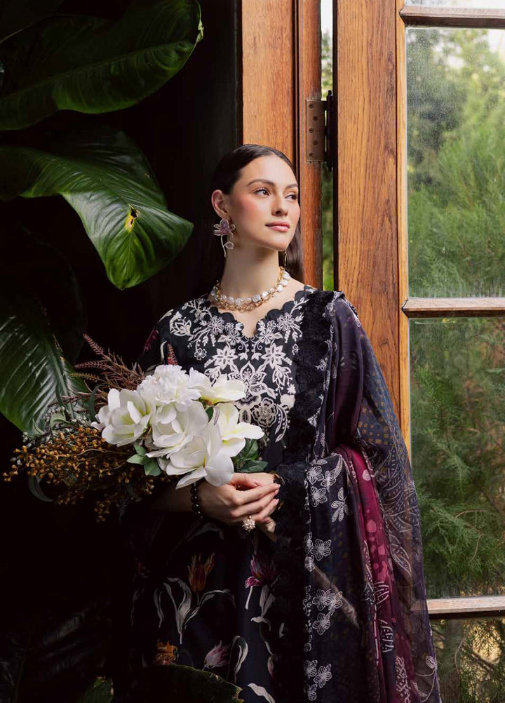 Gardenia by Nureh Unstitched Embroidered Lawn 3 Piece Suit NU26UGL NSG-214 - Summer Collection