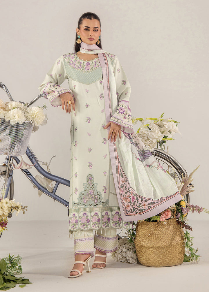 Sara Jahan Women RTW Embroidered Lawn 3 Piece Suit SJ26RF SJ-1088 - Festive Collection
