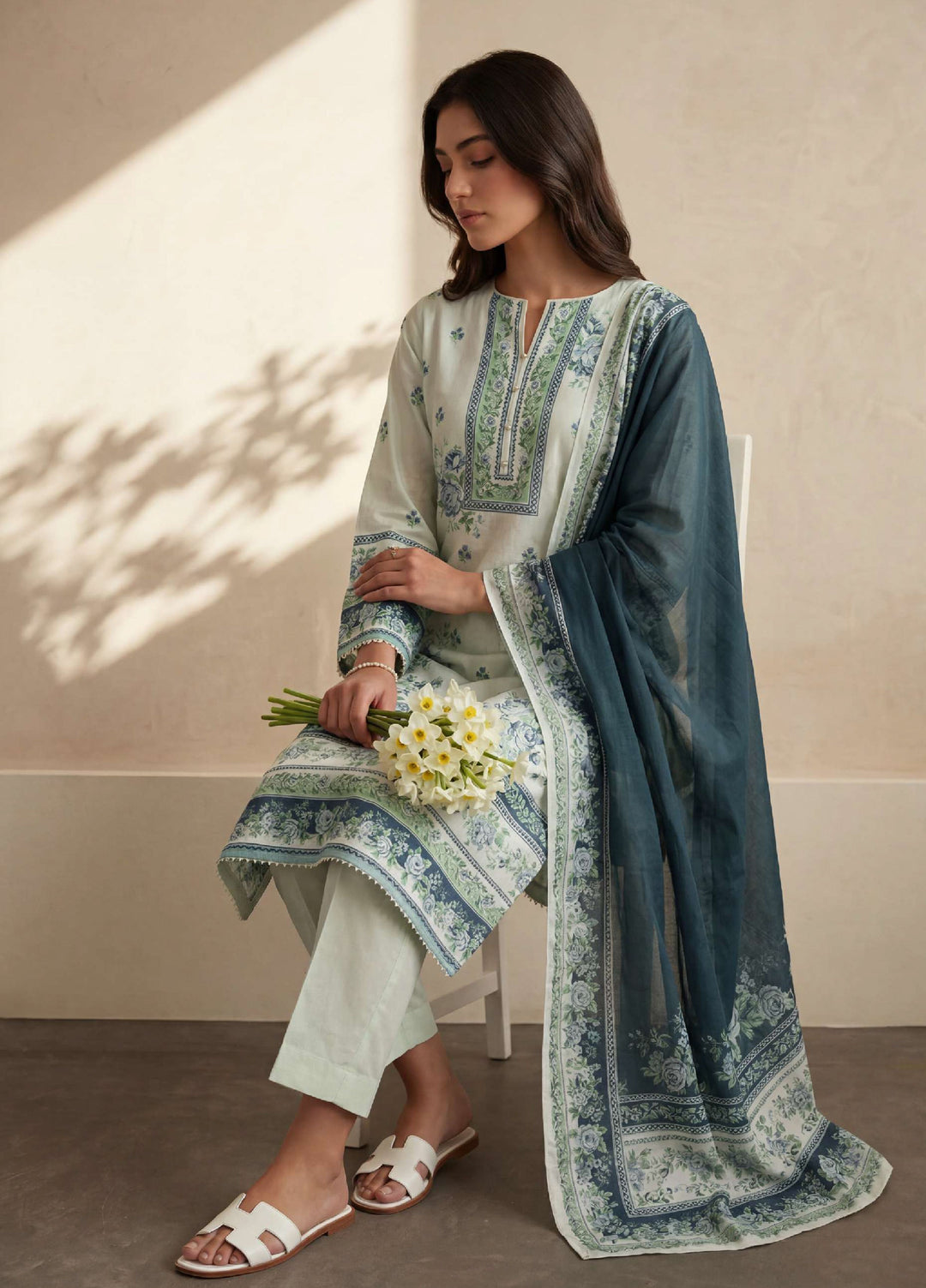 Zellbury Women RTW Printed Lawn 3 Piece Suit ZB26RLC WPS2632699 - Casual Collection