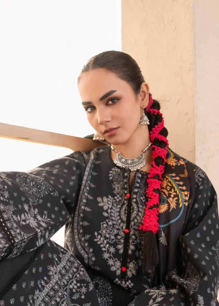 Jugnu by Chandan Nagri Women Pret Embroidered Khaddar 3 Piece Suit Raami - Winter Collection