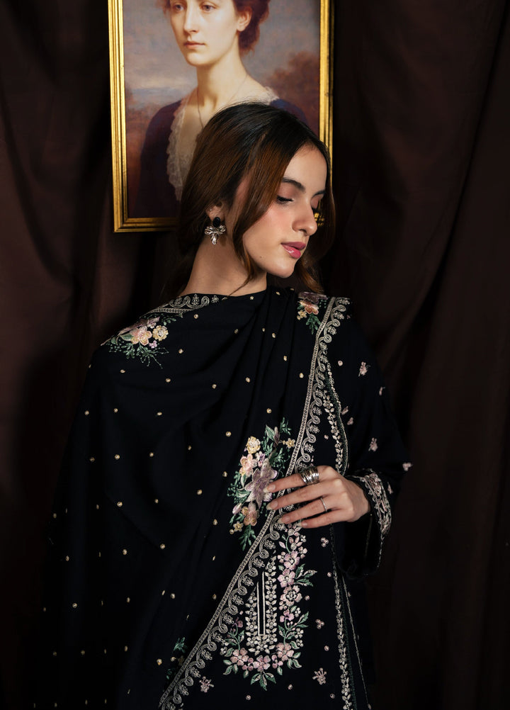 Neeshay Winter Reverie Unstitched Karandi Embroidered Suits 3 Piece NSH25WR Velayne - Winter Collection