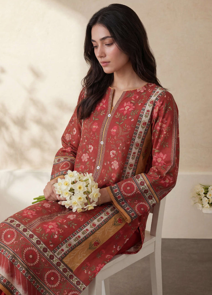 Zellbury Women RTW Printed Lawn 3 Piece Suit ZB26RLC WPS2632693 - Casual Collection
