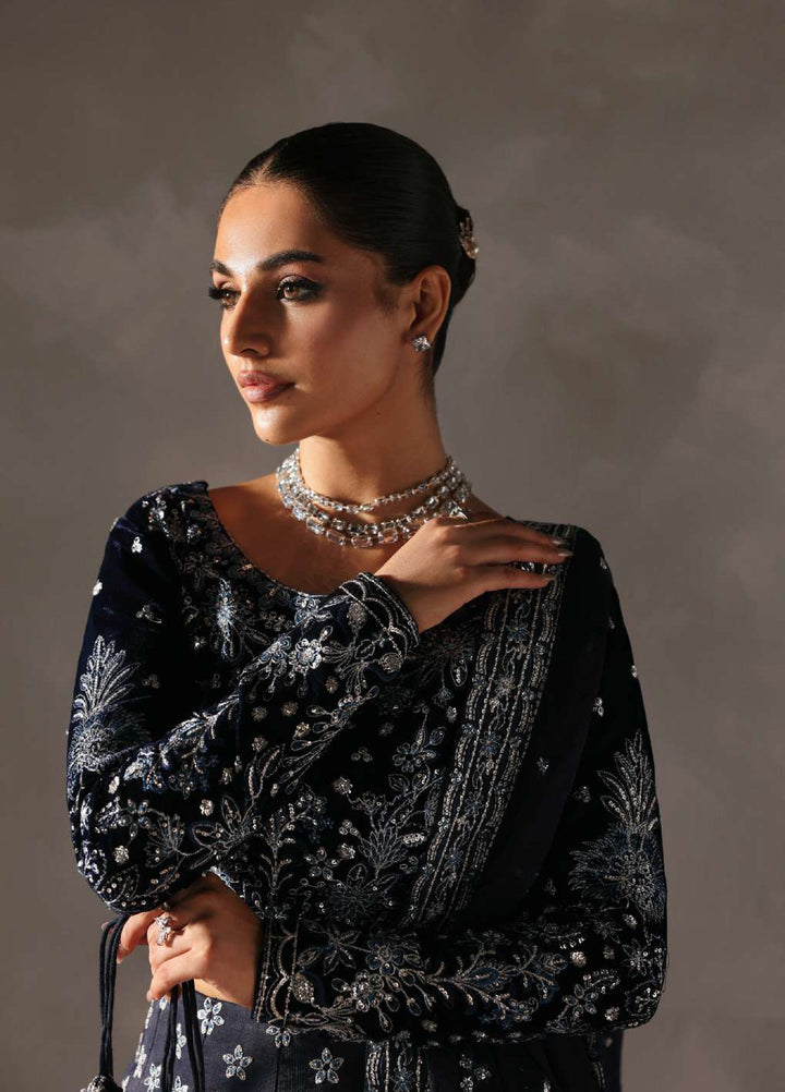 Marais by Gulaal Unstitched Velvet Embroidered 3 Piece Suits GL25VF GL-25-V13 Ardora - Festive Collection