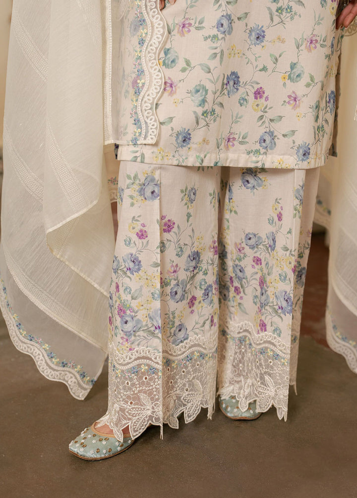 Mahiri by Cross Stitch Unstitched Embroidered Lawn 3 Piece Suit CS26UM D-5 SUMMER GRACE - Summer Collection