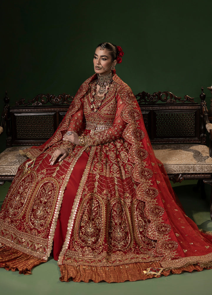 Sara Jahan Women RTW Embroidered Net 3 Piece Suit SJ26RF AD-001 - Festive Collection