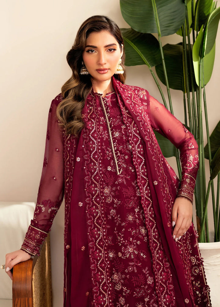 Xenia Formal Unstitched Luxury Chiffon Suits 3 Piece XE25FL Darya - Formals Collection