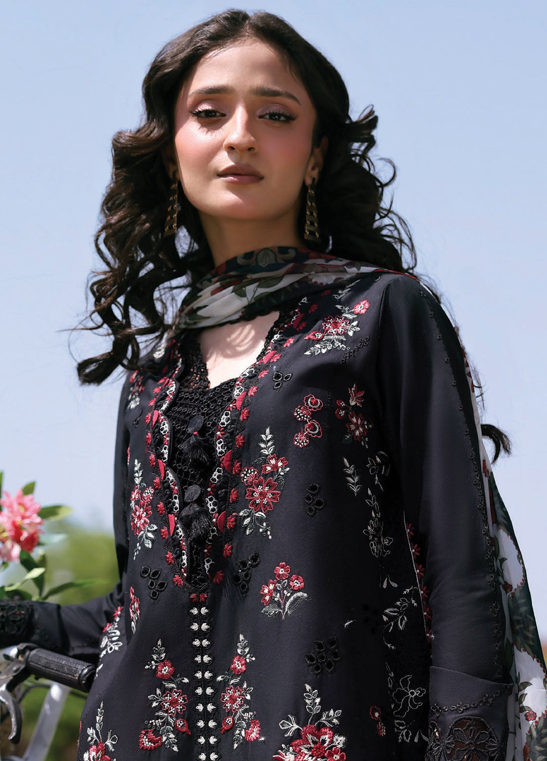 Summer Soiree by Zarposh Unstitched Embroidered Lawn 3 Piece Suit ZR26ULS Osyra - Festive Collection
