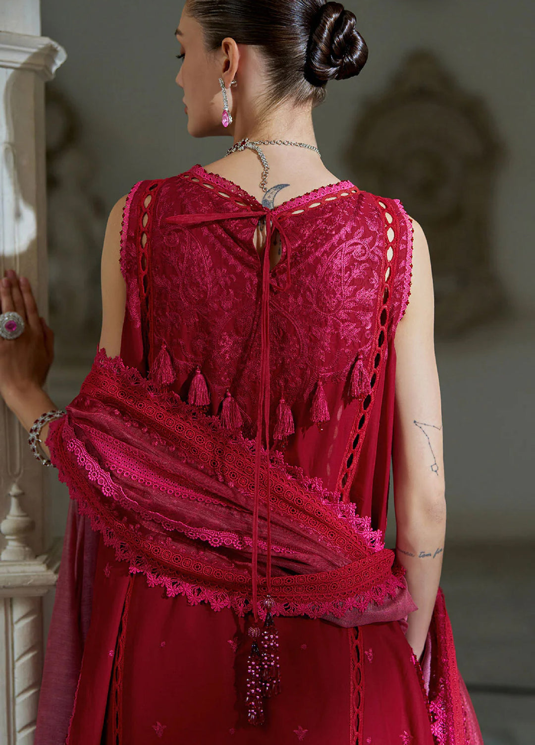 Sobia Nazir Unstitched Embroidered Luxury Lawn 3 Piece Suit SN26ULE D-09 B - Eid Collection
