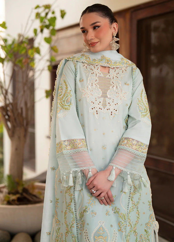 Angan by Mahnur Unstitched Embroidered Lawn 3 Piece Suit MN26UAL AAN-013 - Summer Collection