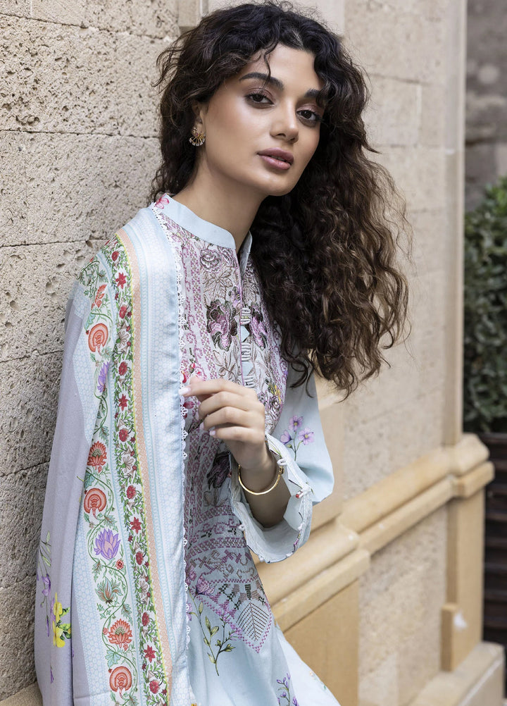 Meerak Women Pret Premium Embroidered Linen 3 Piece Sophia - Winter Collection