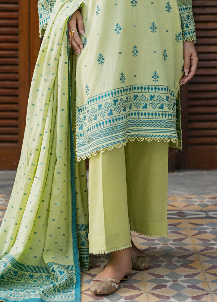 Zellbury Unstitched Printed Jacquard 3 Piece Suit ZB26UC WUS26X30859 - Casual Collection