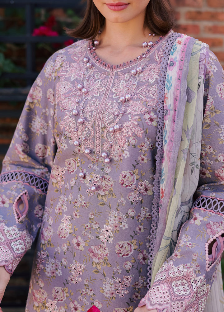 Shezlin by Aabyaan Unstitched Embroidered Chikankari 3 Piece Suit ABY26UCS RAAHEEN - Eid Collection