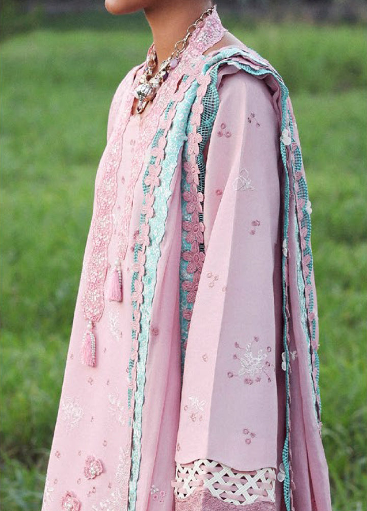 Lilas by Republic WomensWear Unstitched Embroidered Lawn 3 Piece Suit RW26ULL D-1B - Eid Collection