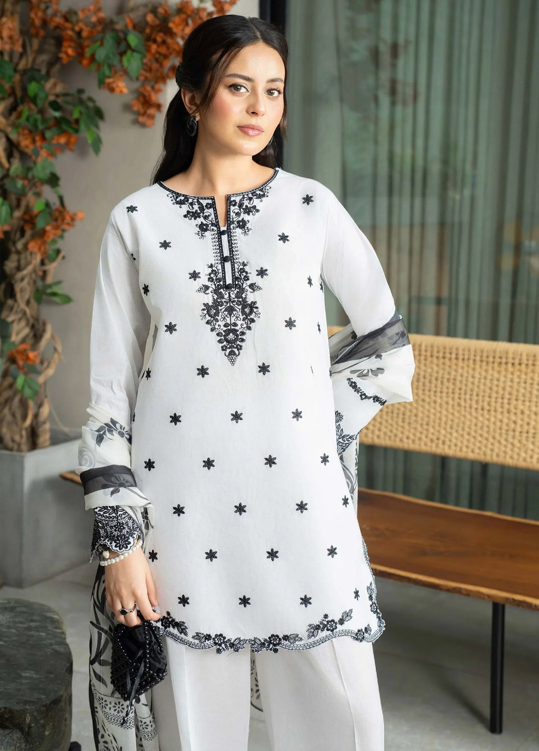 Solid Story by Panache Pret Solids Lawn 3 Piece Faye