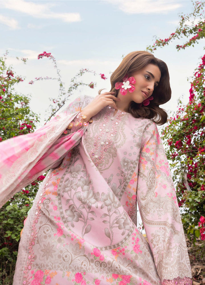 Rang e Bahar by Charizma Unstitched Embroidered Lawn 3 Piece Suit CHR26ULR CRB6-12 - Summer Collection