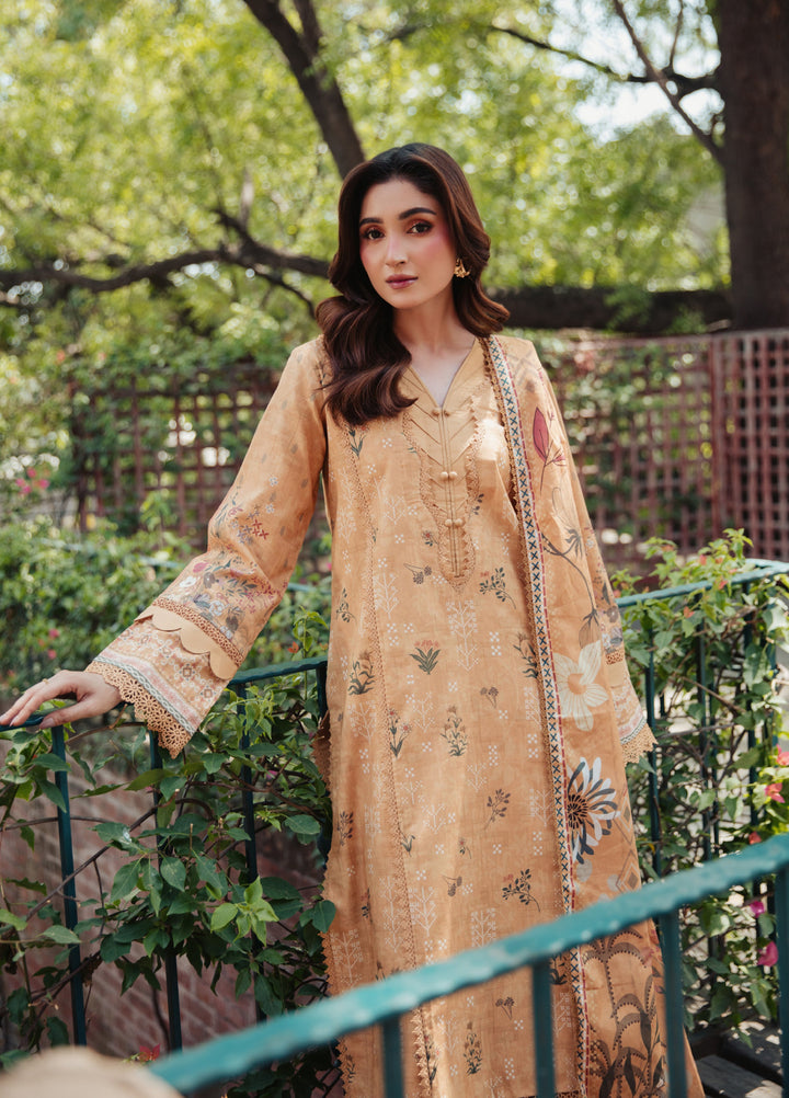 Zync by Florent Unstitched Printed Lawn 3 Piece Suit FL26ULE FZ-5 - Eid Collection
