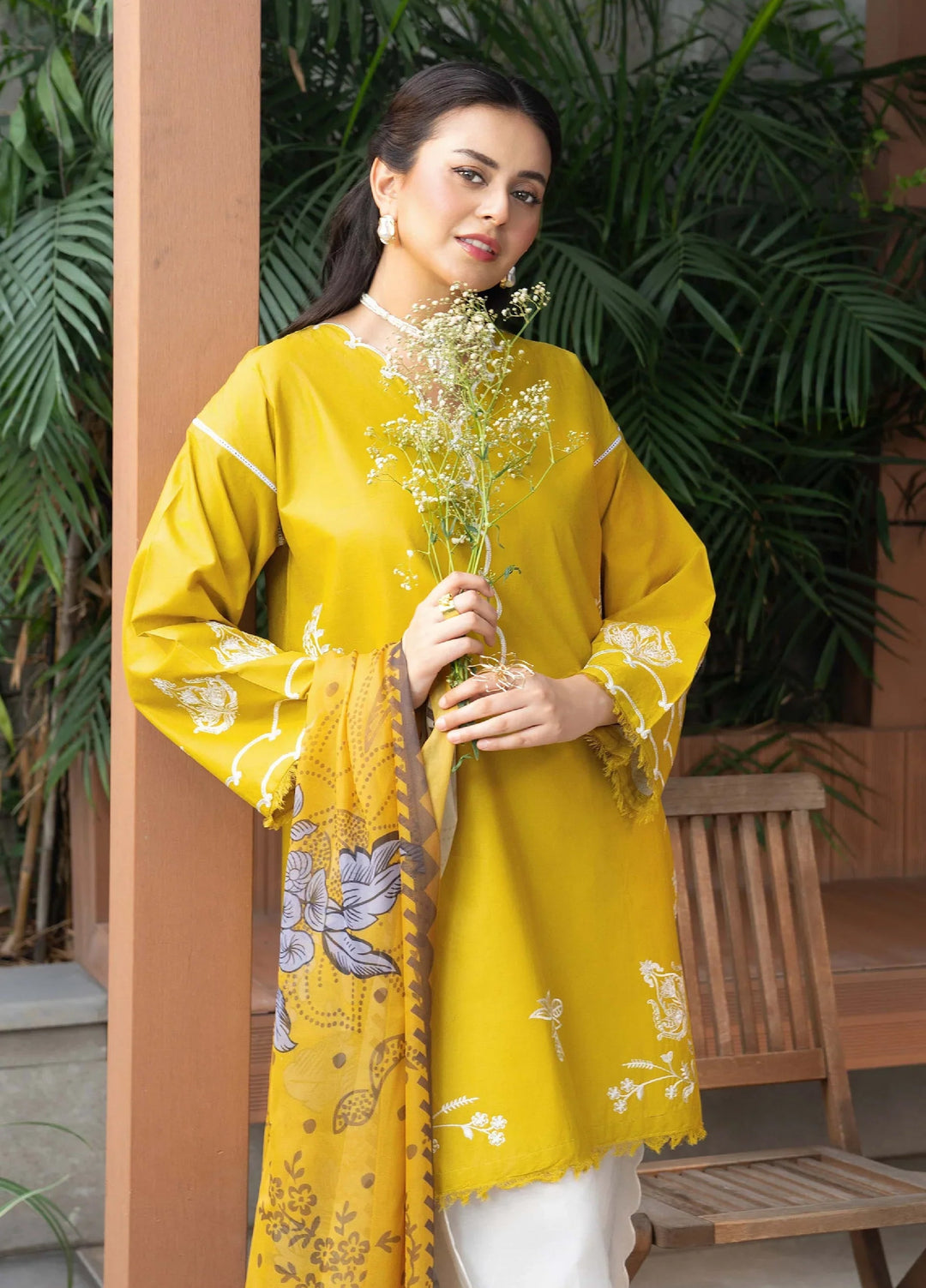 Solid Story by Panache Pret Solids Lawn 3 Piece Orah