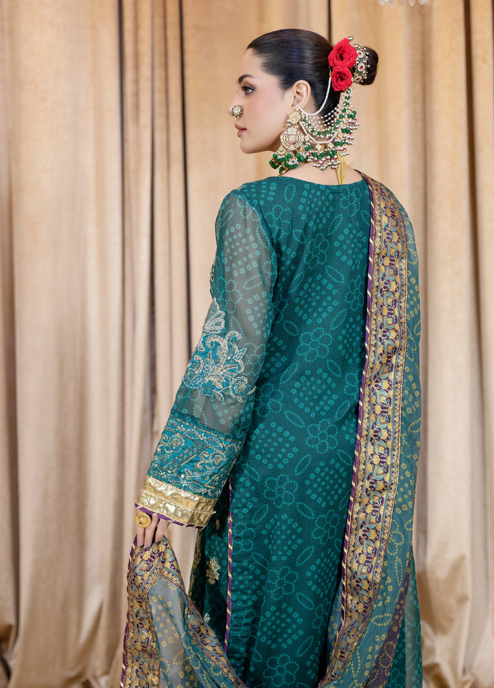 Daastan Raum by Sarb Unstitched Embroidered Chiffon 3 Piece Suit RS26UCD DCL-04 - Festive Collection