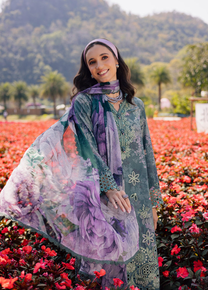 Shezlin by Aabyaan Unstitched Embroidered Chikankari 3 Piece Suit ABY26UCS MEHRVEEN - Eid Collection