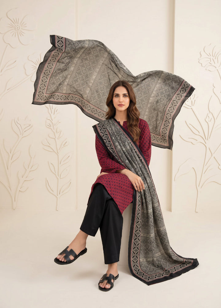 Salina by Regalia Textiles Unstitched Printed Lawn 3 Piece Suit RG26USII D-2 - Casual Collection