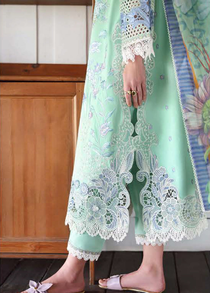 The Secret Garden by Mushq Unstitched Embroidered Lawn 3 Piece Suit MU26ULSG Fernlore HUNSS260211 - Festive Collection
