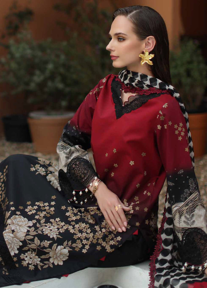 Aniiq by Charizma Unstitched Embroidered Lawn 3 Piece Suit CHR26UAL AN6-02 - Summer Collection