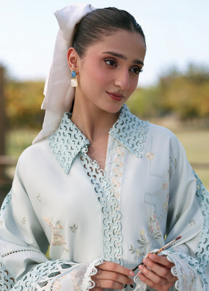 Summer Soiree by Zarposh Unstitched Embroidered Lawn 3 Piece Suit ZR26ULS Kaelis - Festive Collection