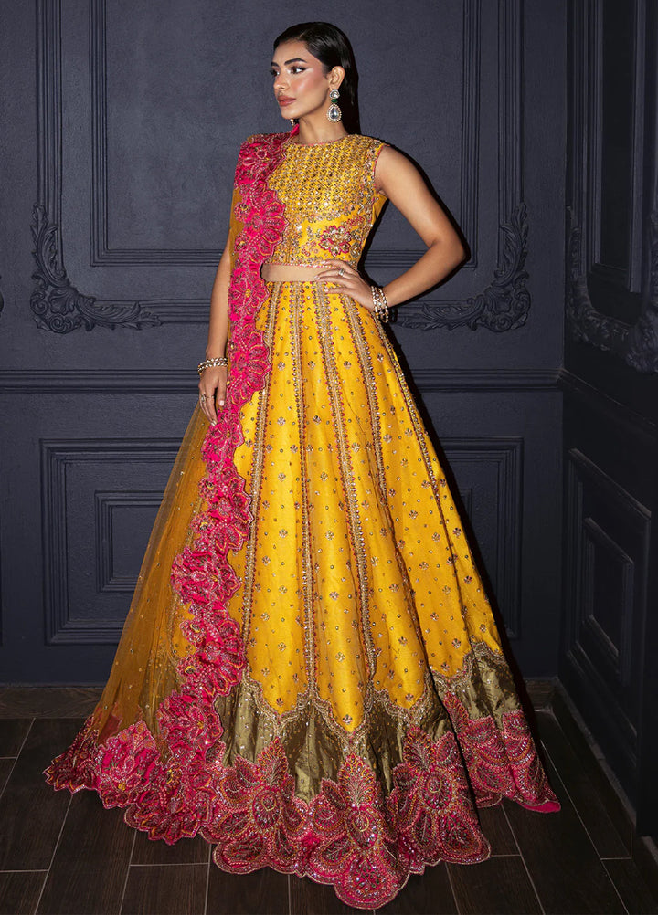 Pari Naaz by Neeshay Embroidered Net Suits Unstitched 3 Piece NSH25PW Zarmin - Formals Collection