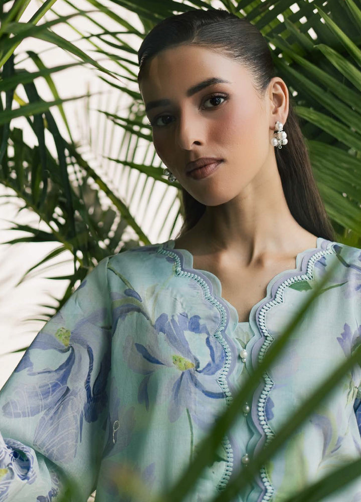 Ballerina by Nureh Unstitched Printed Chikankari Lawn 2 Piece Suit NU26UBCL NU2-217 - Casual Collection