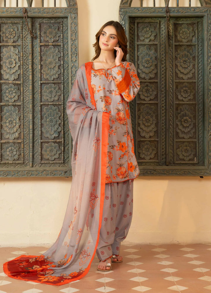 Mah e Noor Intermix by Panache 3 Piece Raw silk Zahara - Winter Collection