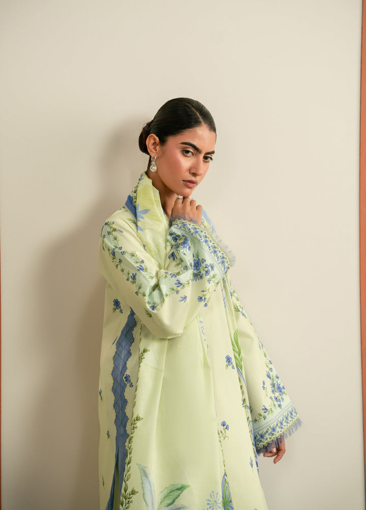 Seran Essentials Unstitched Printed Lawn 3 Piece Suit SN26UEL Astera D-01 - Lawn Collection