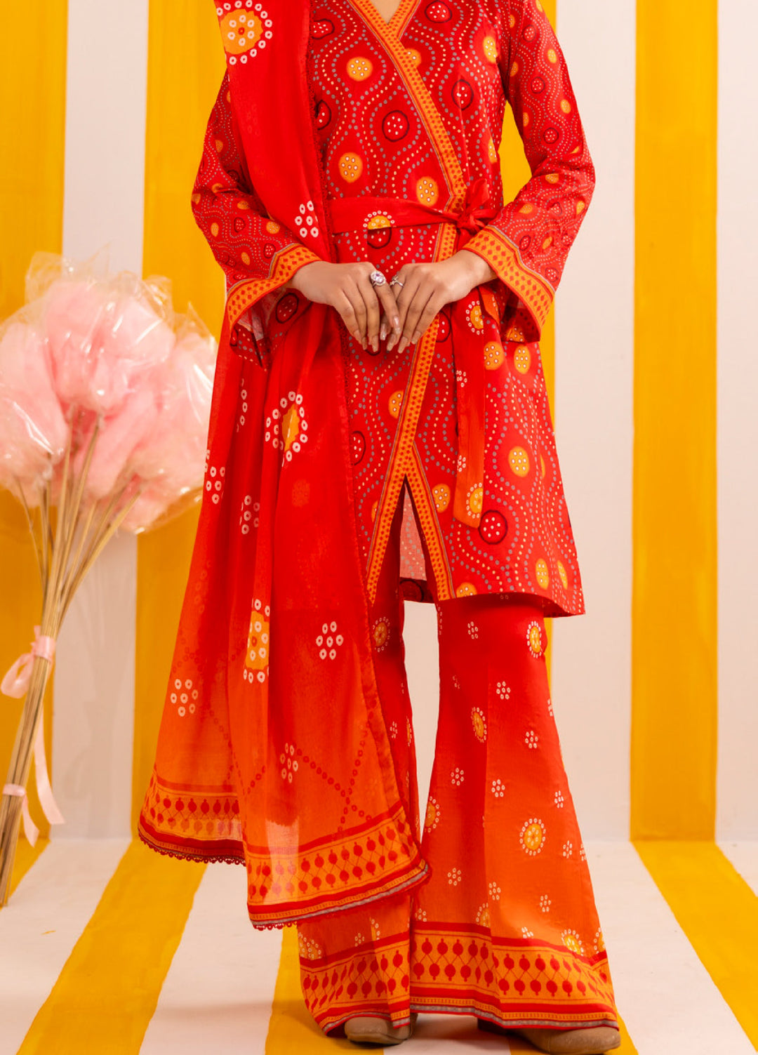 Coco Popup by Al Zohaib Unstitched Printed Lawn 3 Piece Suit AZ26UCP D-8 - Summer Collection