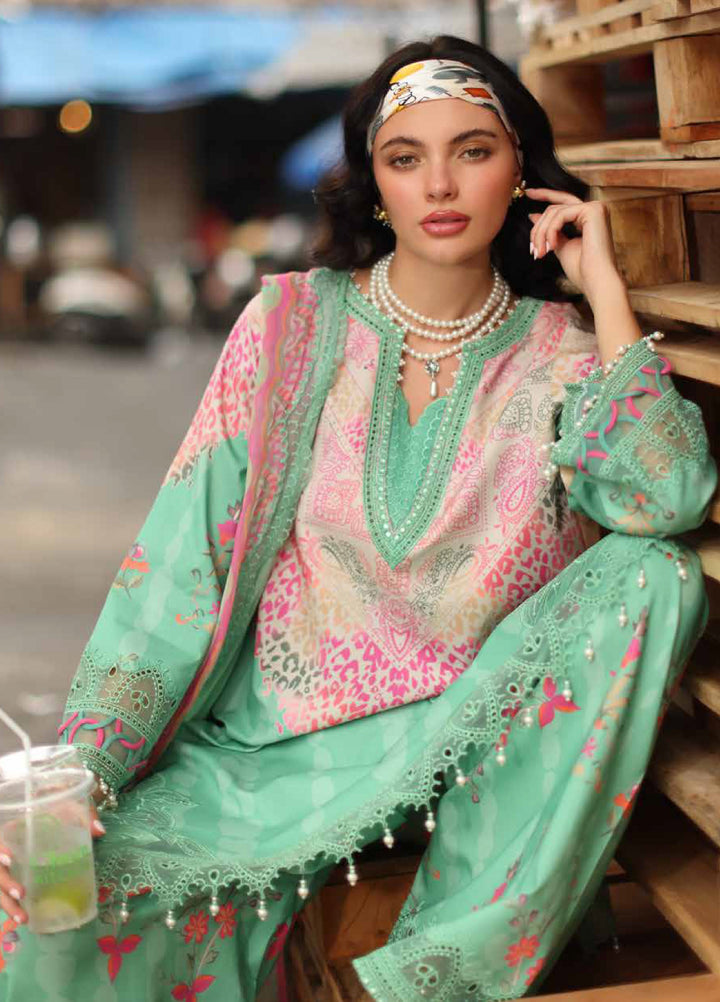 Signature by Charizma Unstitched Printed Lawn 3 Piece Suit CHR26USL CS6-05 - Summer Collection